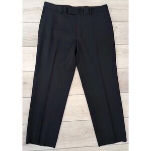 Hugo Boss Mens Pants Size 36R Navy Blue JAMES BROWN US Wool Suit Dress Slacks